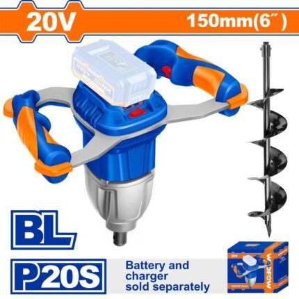 CORDLESS EARTH AUGER