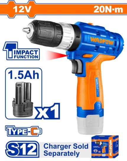 CORDLESS IMPACT DRILL WCDS540