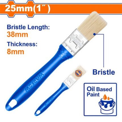 PAINT BRUSH 25MM WADFOW WOOD HANDLE