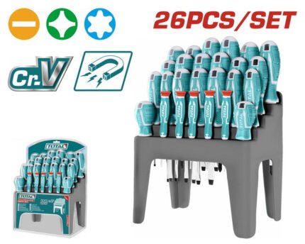 TOTAL 26PCS SCREWDRIVER SET (THT250626)