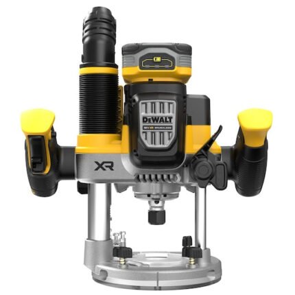 18V XR BRUSHLESS 1/2" 70MM PLUNGE ROUTER - 2 X POWERSTACK 5AH