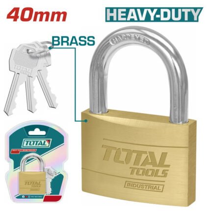 TOTAL BRASS PADLOCK 40MM (TLK32402)