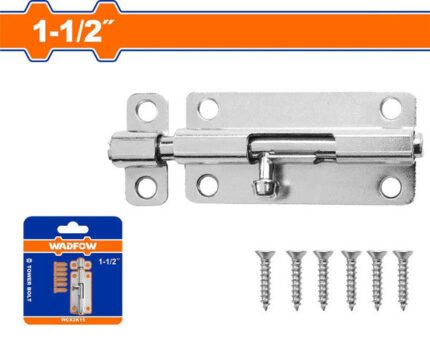 WADFOW TOWER BOLT 5 INCH CHROME