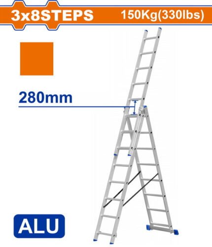 WADFOW 3 SECTION EXTENSION LADDER
