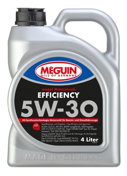 MEGOL MOTORENOEL EFFICIENCY 4L | SAE 5W-30