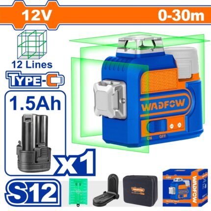 CORDLESS 3D LASER LEVEL WLE8M12