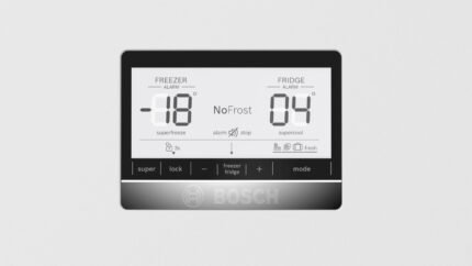 BOSCH FREESTANDING FRIDGE FREEZER KGD86AW31U