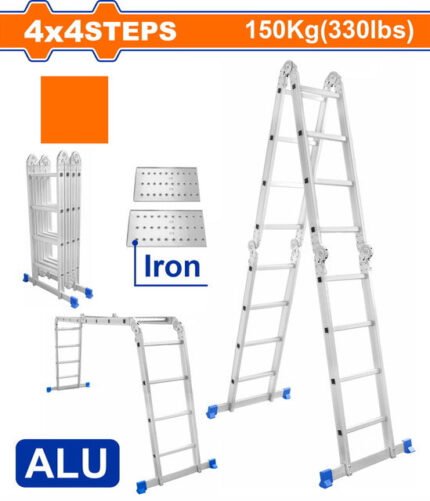 WADFOW MULTI-PURPOSE ALUMINUM LADDER WLD7H44