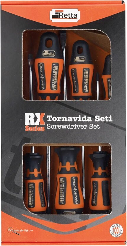 RETTA SCREWDRIVER SET 7 PIECES | RXS7000