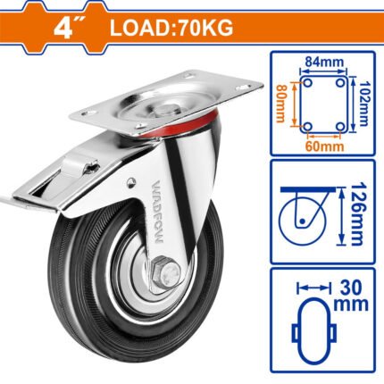 WADFOW CASTER WHEEL 100MM