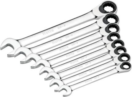 RETTA RATCHET COMBINATION WRENCH SET 8 PIECES | RCS0819