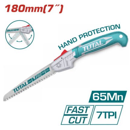 TOTAL FOLDING SAW 18CM (THFSW18026)