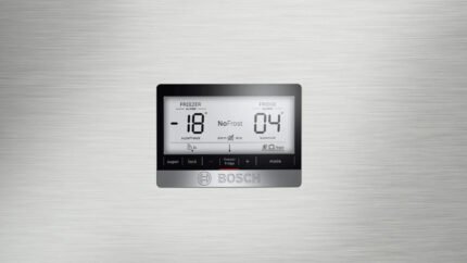BOSCH FREESTANDING FRIDGE FREEZER KDD86AI304