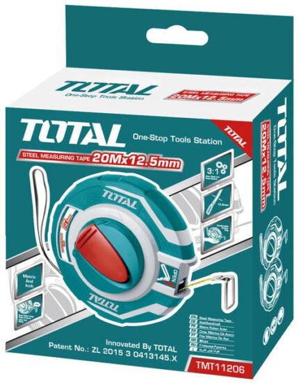 TOTAL STEEL MEASURING TAPE 20M (TMT11206)