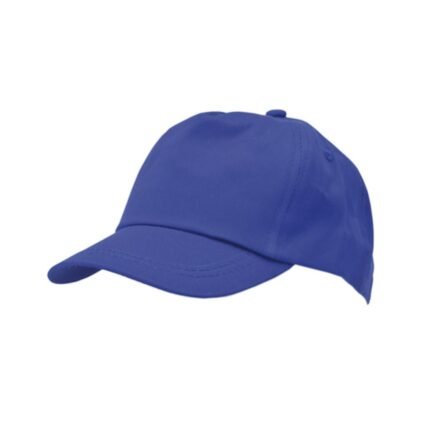 CHILDREN'S CAP IN BRIGHT COLORS. IN 100% COTTON MATERIAL 5 PANEL