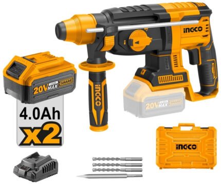 INGCO CRHLI202287 20V CORDLESS ROTARY HAMMER