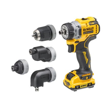 BRUSHLESS 4 MULTI-HEAD DRILL DRIVER | 12V XR - 2X 3.0AH