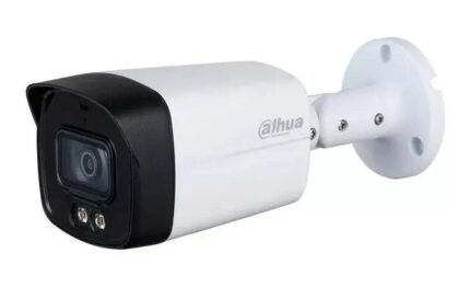 DAHUA ANALOG OUTDOOR CAMERA | 5MP FULL-COLOR WITH 2X FLASH | HAC-HFW1509TLMP-LED