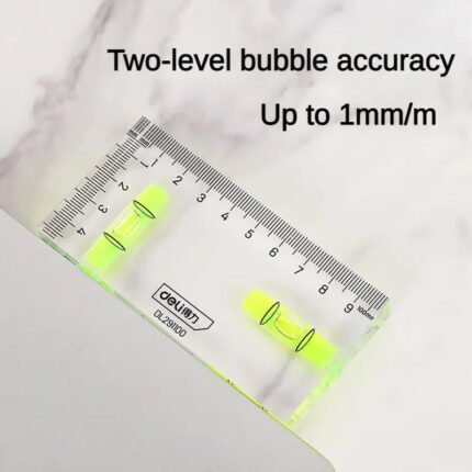 DELI TRANSPARENT HORIZONTAL RULER ACRYLIC | DL291100