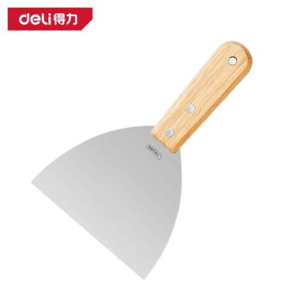 DELI WOODEN HANDLE PUTTY KNIFE 5-INCH | DL-HD5C