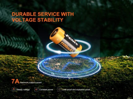 FENIX RECHARGEABLE 18350 BATTERY 1100MAH | ARB-L18-1100