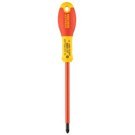STANLEY FATMAX INSULATED SCREWDRIVER POZIDRIV PZ2 X 125 MM | 1-65-419