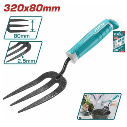TOTAL METAL FORK 3 TEETH MODEL THFTF38