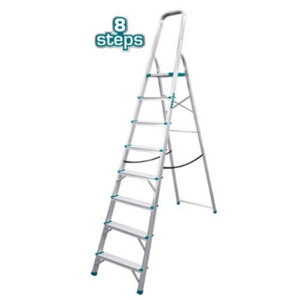 DOUBLE LADDER WITH STANDING PLATFORM 1.70M 8 STEPS TOTAL MODEL THLAD06081