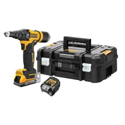 18V XR BRUSHLESS 4.8MM RIVET TOOL - 1 X POWERSTACK COMPACT
