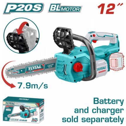 TOTAL LITHIUM-ION CHAIN SAW 20V (TGSLI20128)