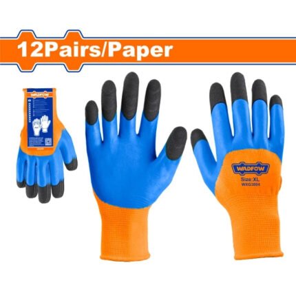 NATURAL RUBBER GLOVES XL WADFOW WXG3804