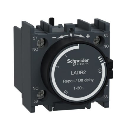 BLOCK TIMER OFF-DELAY (1NO+1NC) 30 SEC | LADR2