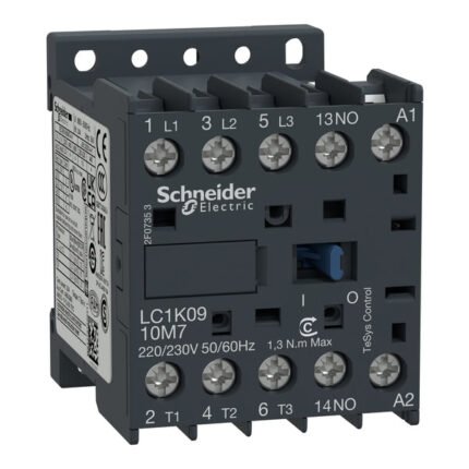 K - CONTACTOR 4KW COIL 380VAC ,1NC |LC1K0910Q7