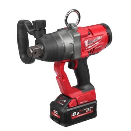 MILWAUKEE M18ONEFHIWF1-802X M18 FUEL™ ONE-KEY™ 18V 1" 2400NM IMPACT WRENCH: COMPACT HIGH TORQUE