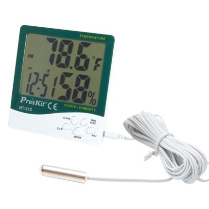 DIGITAL TEMPERATURE HUMIDITYMETER WITH PROBE