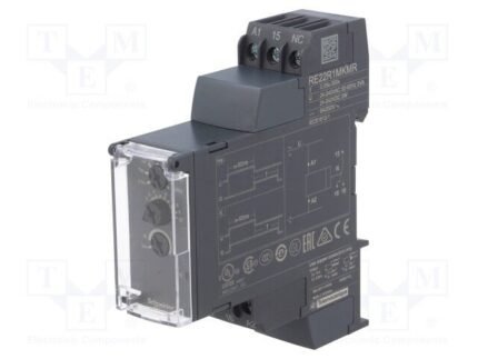 MODULAR TIMING RELAY, 5 A, 0.05 S…300 S, 24...240 V AC/DC | RE22R1MKMR