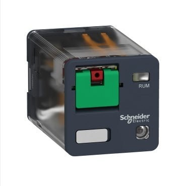 UNIVERSAL PLUG IN RELAY, HARMONY, 10A, WITH LED, LOCKABLE TEST BUTTON, 230V AC | RUMC32P7
