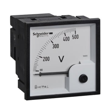 ANALOG VOLTMETER VLT | 72X72 0-500V