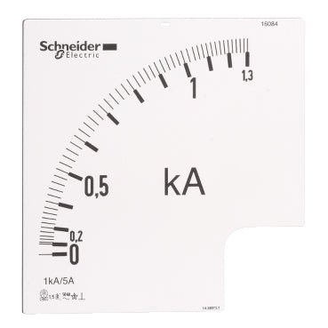 AMMETER | 96X96 DIAL FOR CT 1000/5