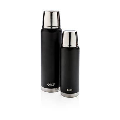 SWISS PEAK ELITE - 0.5 L COPPER VACUUM FLASK - BLACK