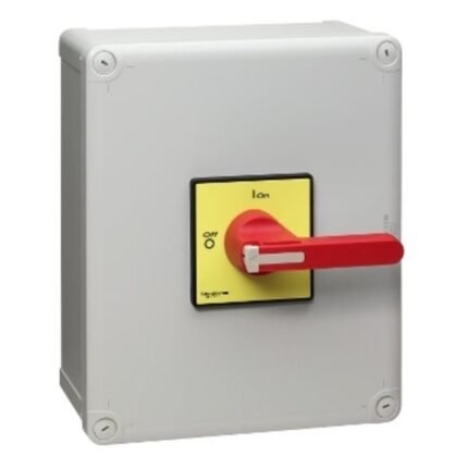 EMERGENCY SWITCH DISCONNECTOR, 100A, IP65, LONG HANDLE | VCF5GEN