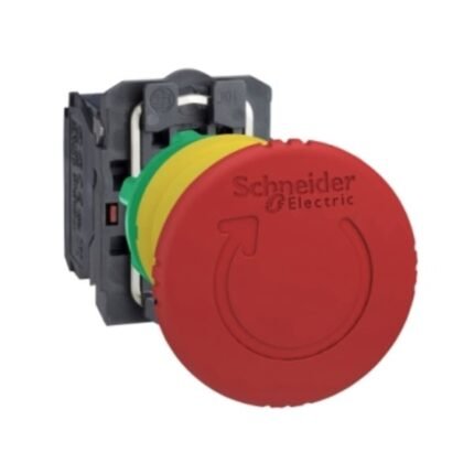EMERGENCY STOP SWITCHING OFF, PLASTIC, RED MUSHROOM Ø40, Ø22, | XB5AS8445N